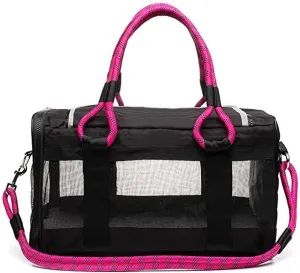 Expedited shipping Airline-Compliant Retro-inspired Pet Carrier.