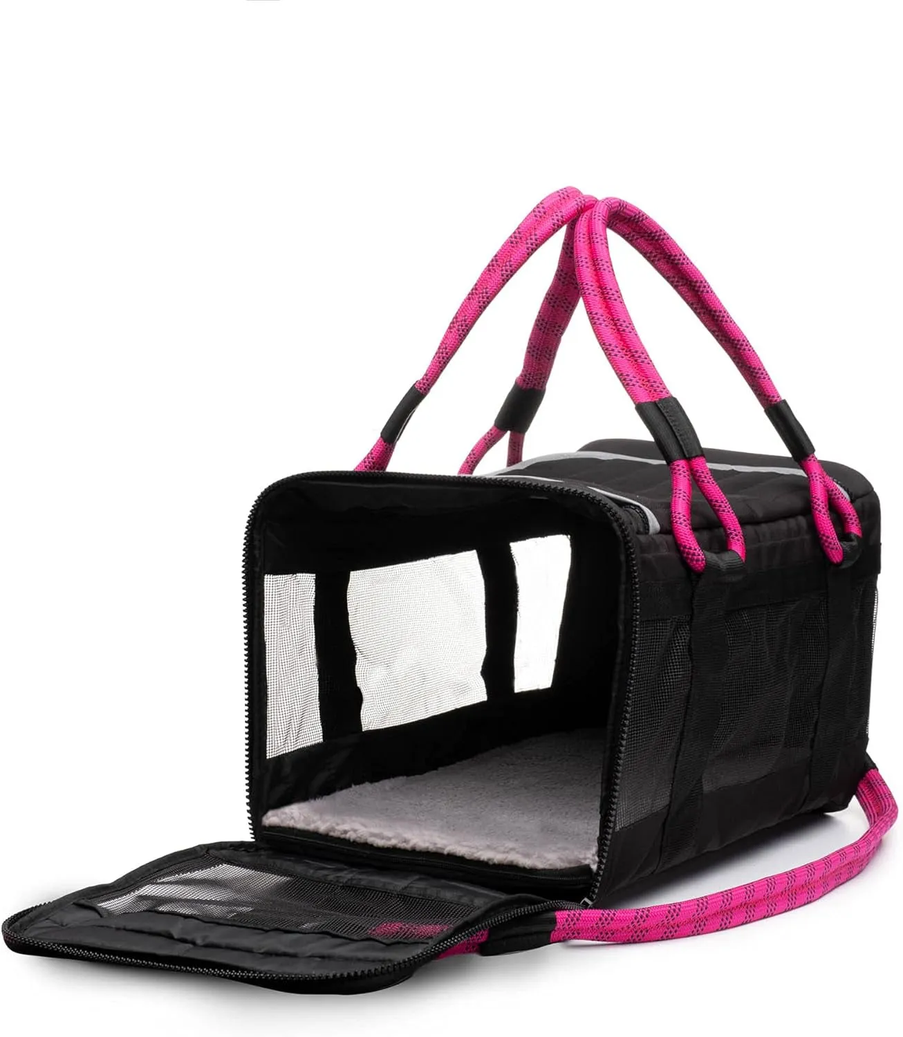 Expedited shipping Airline-Compliant Retro-inspired Pet Carrier.
