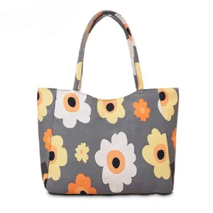 Eye-catching Hand Bag Minimalist Beach Floral