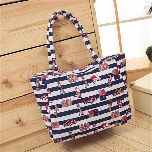 Eye-catching Hand Bag Minimalist Beach Floral