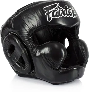 Fairtex Headgear Head Guard Super Sparring HG3, HG10, HG13 Diagonal Vision for Muay Thai, Boxing, Kickboxing