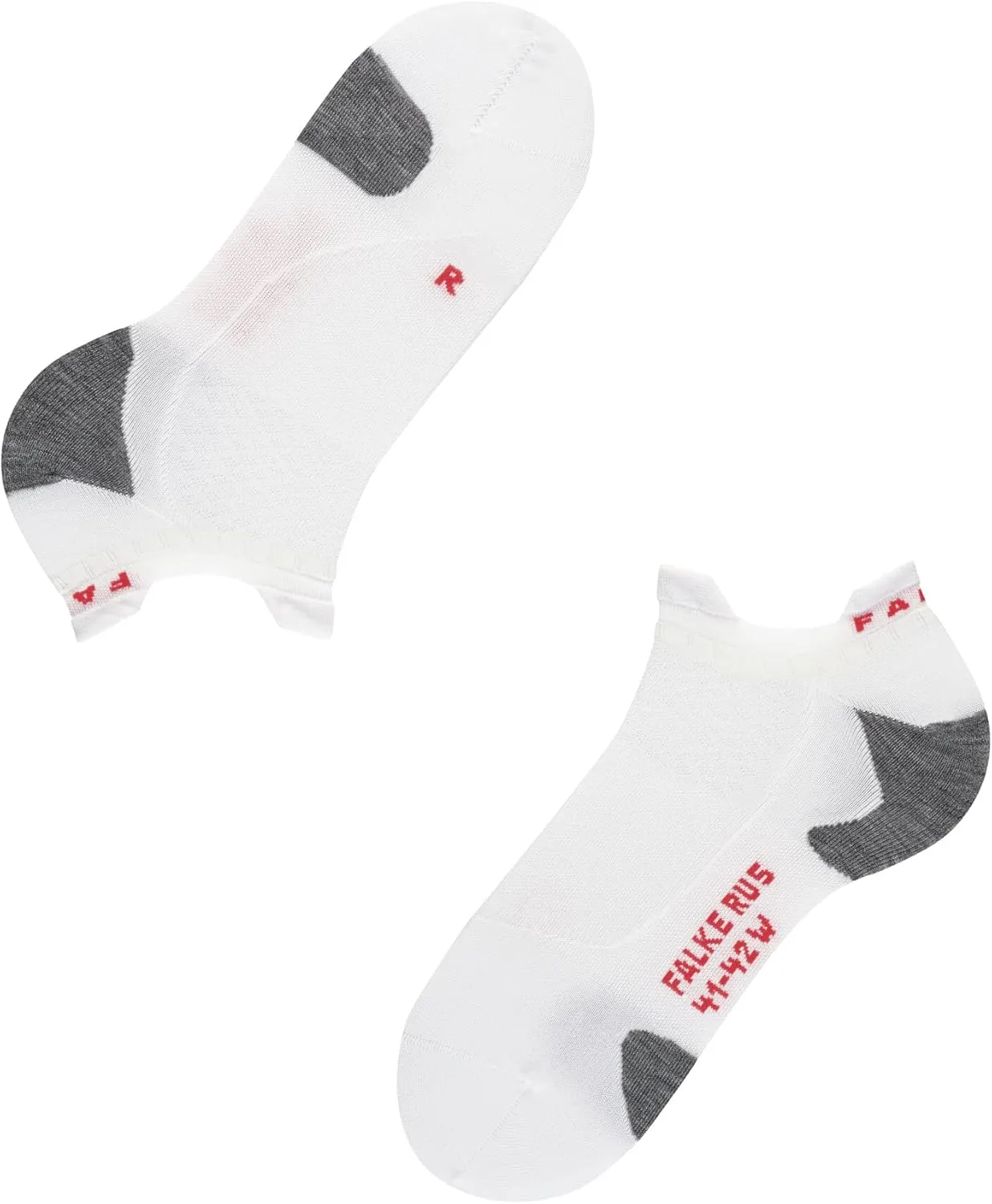 FALKE Women's RU5 Race Invisible Running Socks, No Show, Ultralight Cushion, Athletic, Breathable Quick Dry, Nylon, 1 Pair