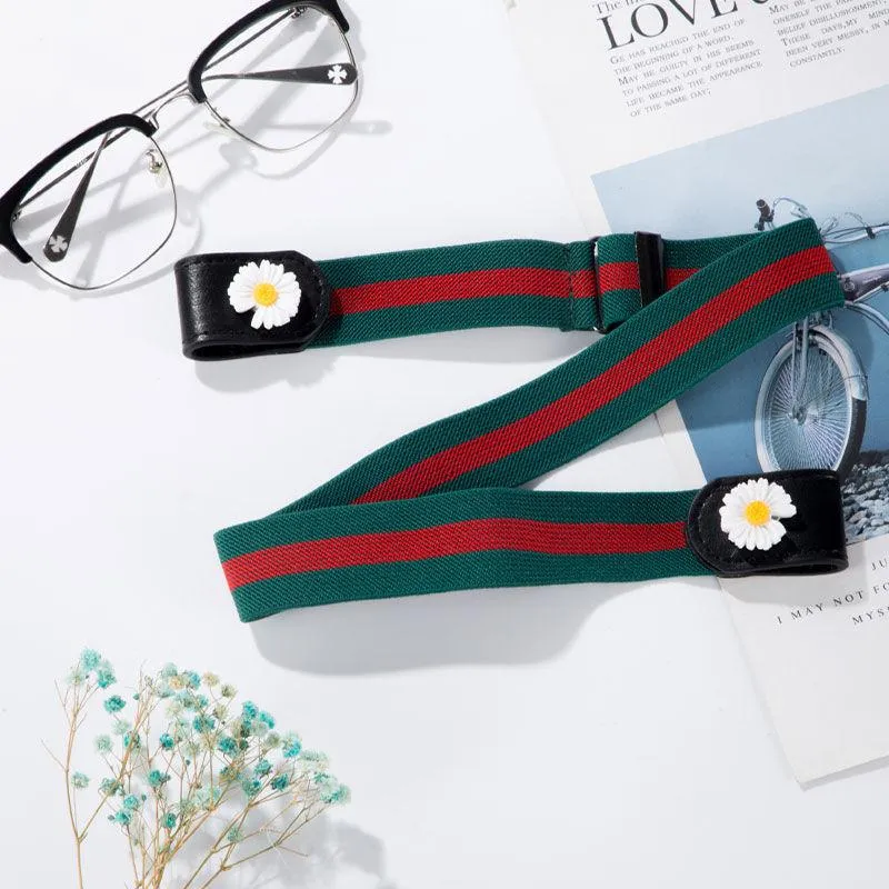 Fashion Lazy Belt Stretch Belt Elastic Belt Girl Student Jeans Seamless Belt Simple Women's Belt Elastic Band Student Belt
