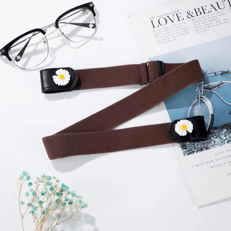 Fashion Lazy Belt Stretch Belt Elastic Belt Girl Student Jeans Seamless Belt Simple Women's Belt Elastic Band Student Belt