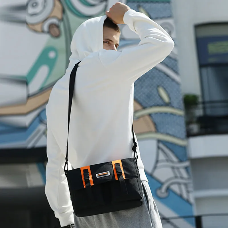 Fashion Simple Men's Oxford Cloth Messenger Bag