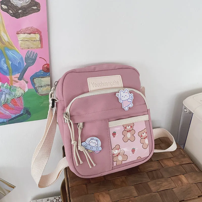 Fashion Women's Cute Creative Transparent Simple Crossbody Bags