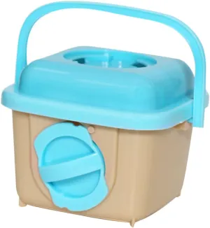 Fashionable and Sturdy Hamster Travel Carrier Portable Hamster Cage Fun Play Spot and Hideout Toy for Warm Framed Random