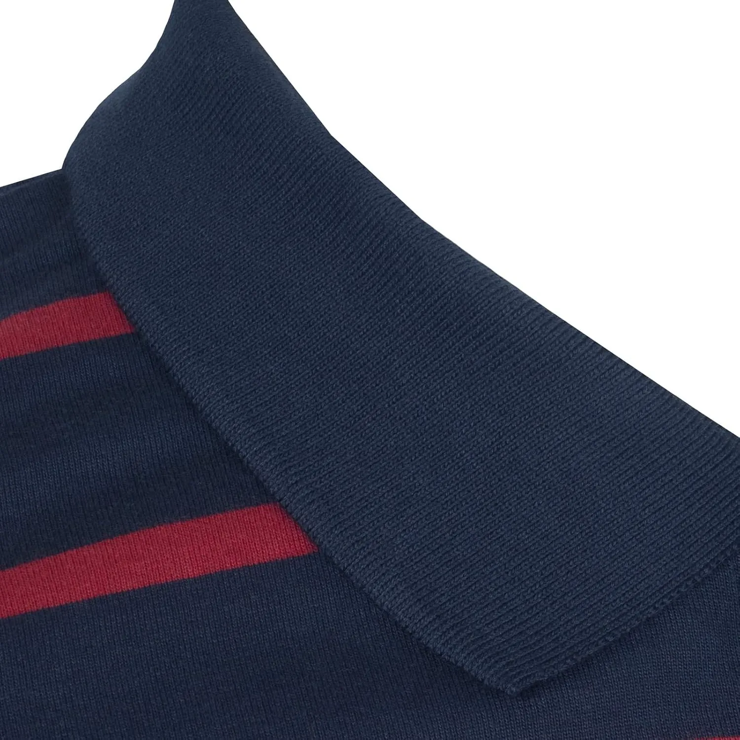 FC Barcelona Official Soccer Gift Mens Striped Polo Shirt