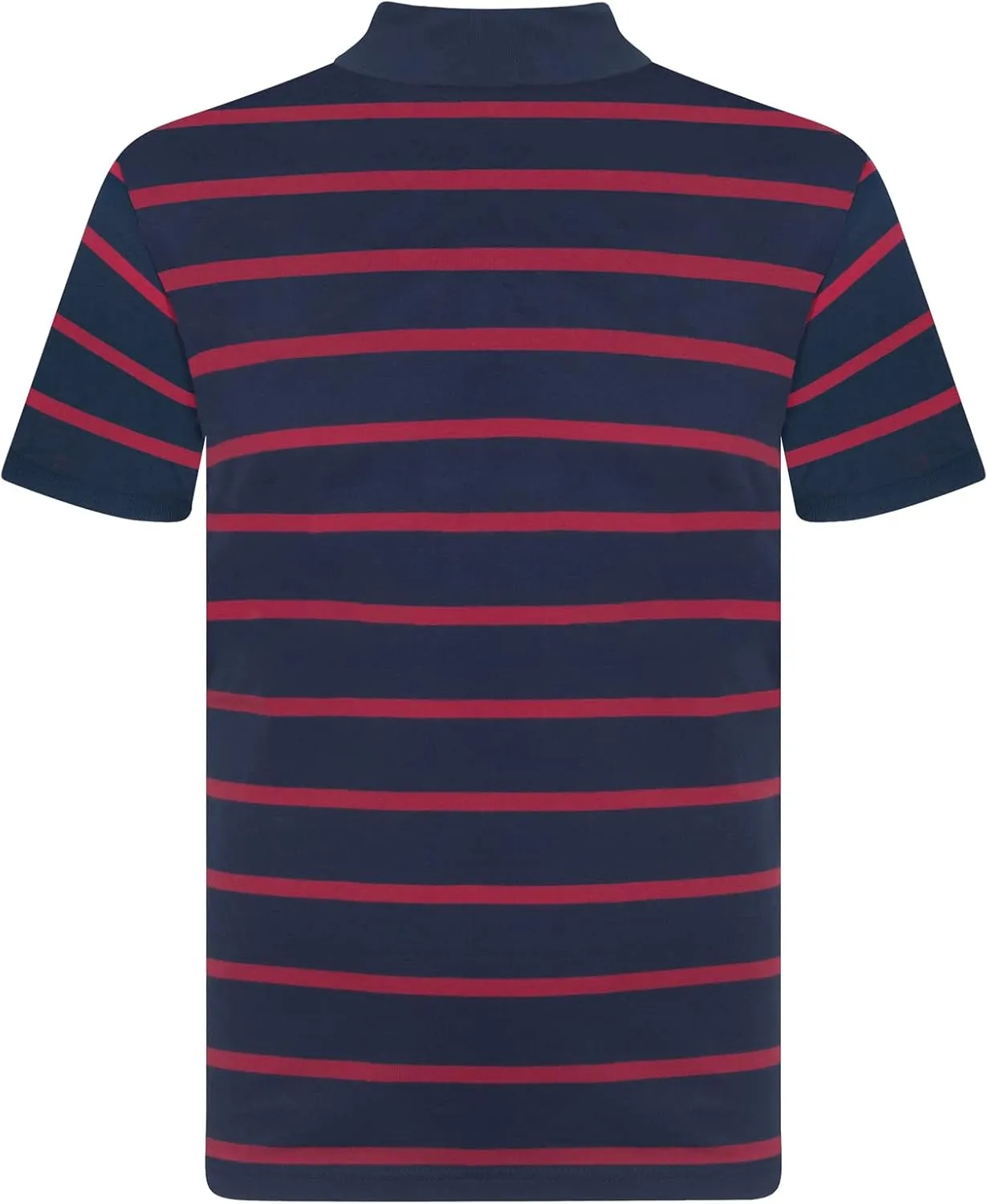 FC Barcelona Official Soccer Gift Mens Striped Polo Shirt