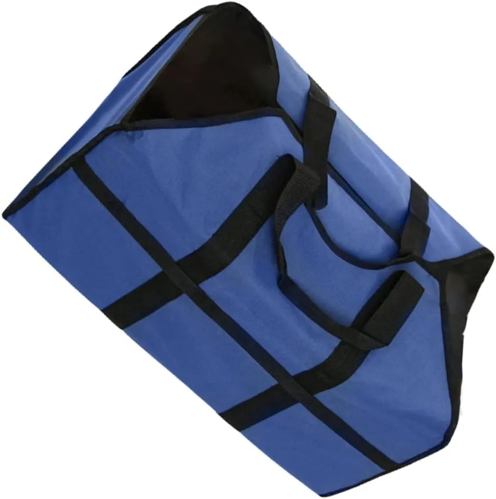 Firewood Carry Container Canvas Firewood Log Carrier Bag Double Handles for Outdoor Use