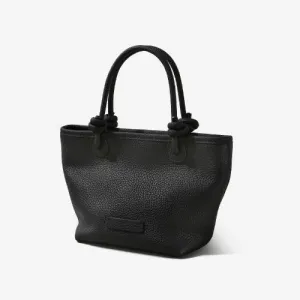 First-layer Cowhide Handbag,Knotted Design,Genuine Leather