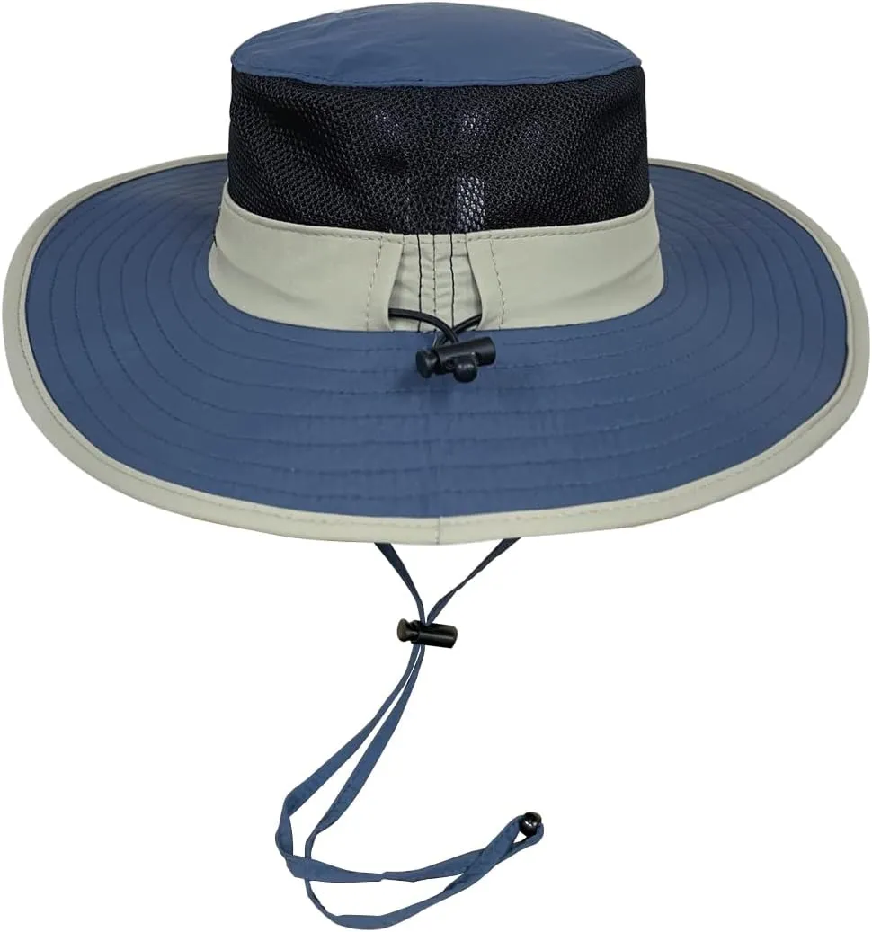 Fits Y'all Lightweight Comfort Fishing Sun Hat Fish Y'all: Breathable Quick Dry UPF50 Sun Protection Packable, All Genders