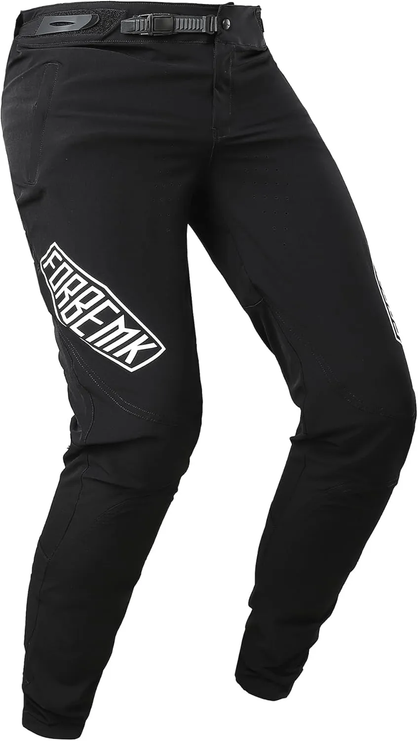 FORBEMK Men's Mountain Biking Cycling MTB Riding Pants,Quick-Dry Lightweight Breathable BMX Downhill Bike Pants