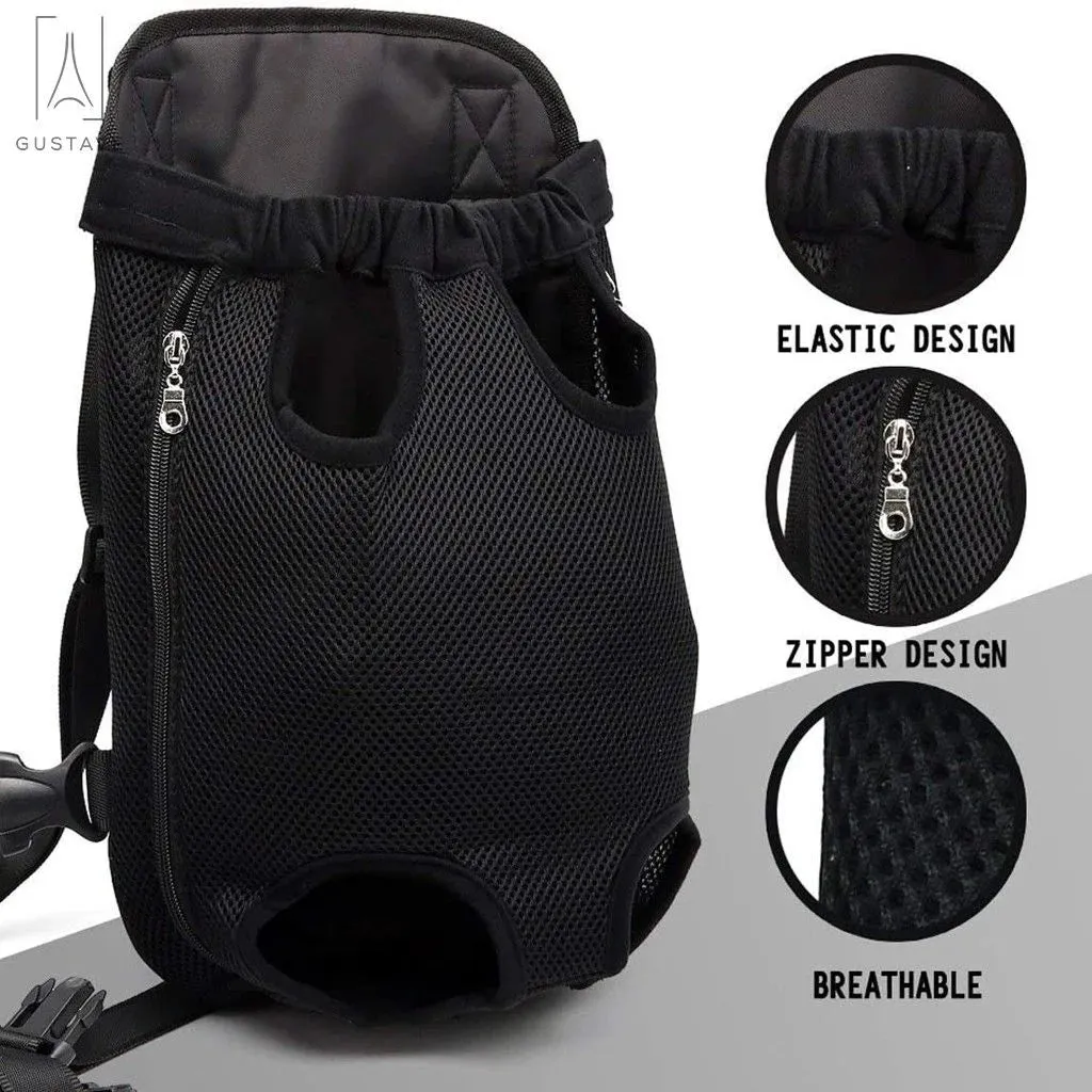 Fred’s Stylish Pink Pet Carrier Backpack – Lightweight, Ventilated, and Perfect for Adventures