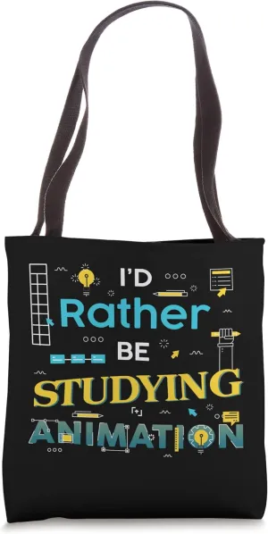 Funny Animation Student Animator Tote Bag