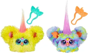 Furby Furblets 2 Pack of Spring Mini Friends Nug-Ette & Swee-Dee, Easter Egg & Chick Themed, Electronic Plush Toys for Girls & Boys 6 , Multicolor (Amazon Exclusive)