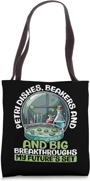 Future Microbiologist Student Science Microbiology Tote Bag