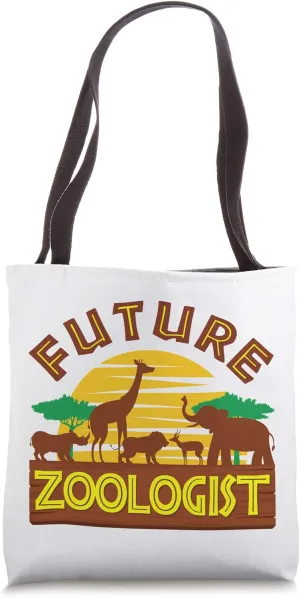 Future Zoologist Zoo Animals Wildlife Zoology Student Tote Bag