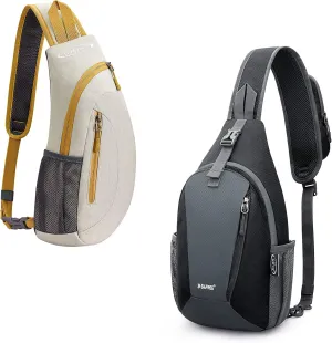 G4Free Small Chest Bag Sling Backpack   RFID Sling Crossbody Shoulder Backpack Men Women Hiking Outdoor