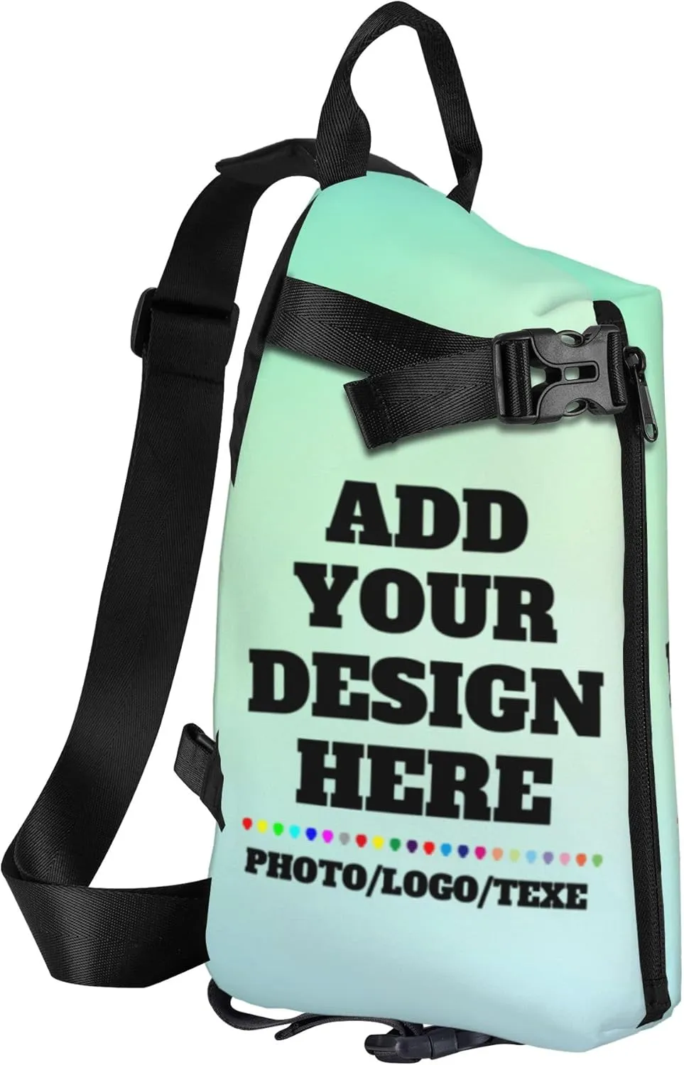 Generic Custom Sling Bag Personalized Shoulder Daypacks Crossbody Bags Leisure Sports Outdoor