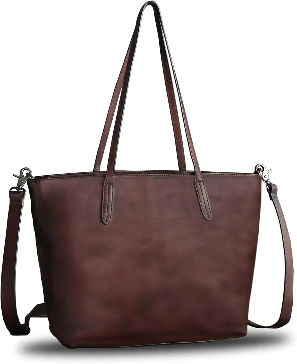 Genuine Leather Handbag Bag for Women Vintage Real Leather Shoulder Bag Purse Handmade Tote Bag Crossbody Bags