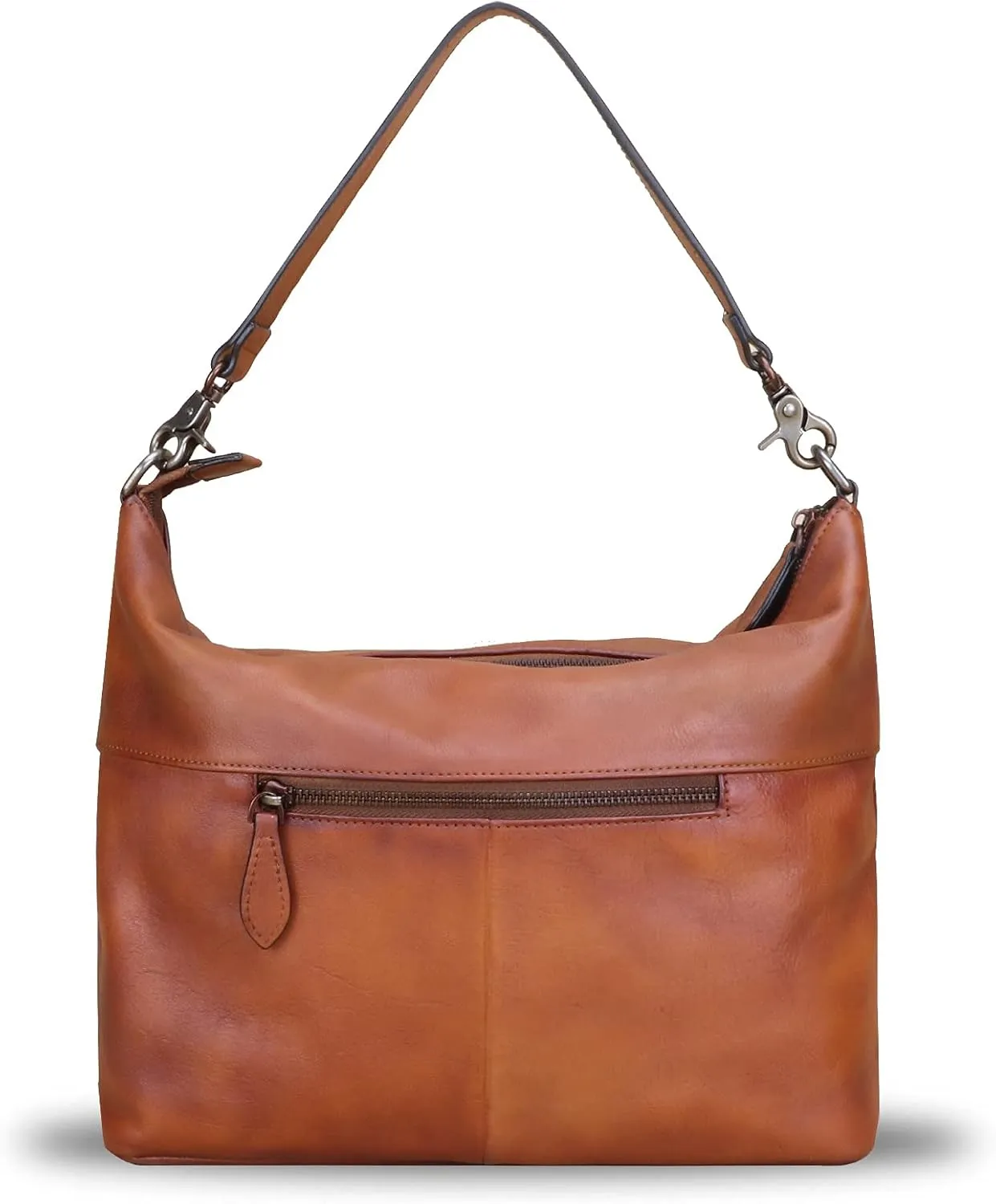 Genuine Leather Handbags for Women Handmade Purses Top Handle Shoulder Bags Vintage Style Real Leather Crossbody Hobo Satchel