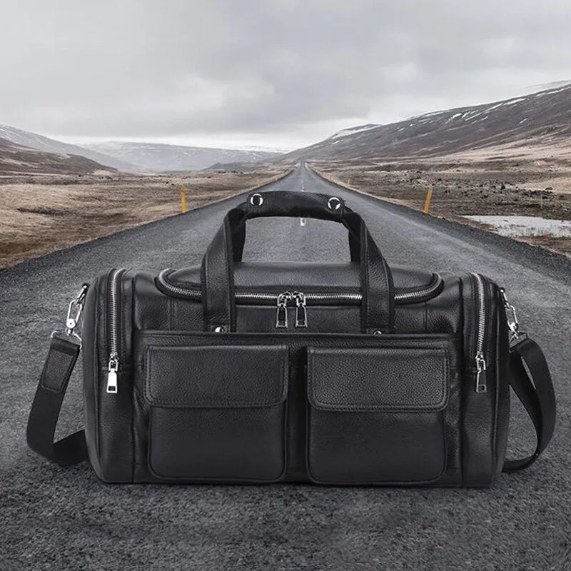 Genuine Leather Travel Bag