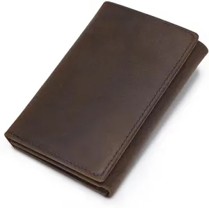 Genuine Leather Trifold Walllet Men Walllet Purse Men Wallet Slim