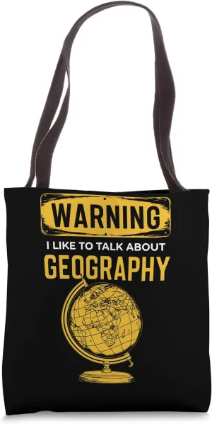 Geography Earth Science Geography Teacher Ecology Geograph Tote Bag