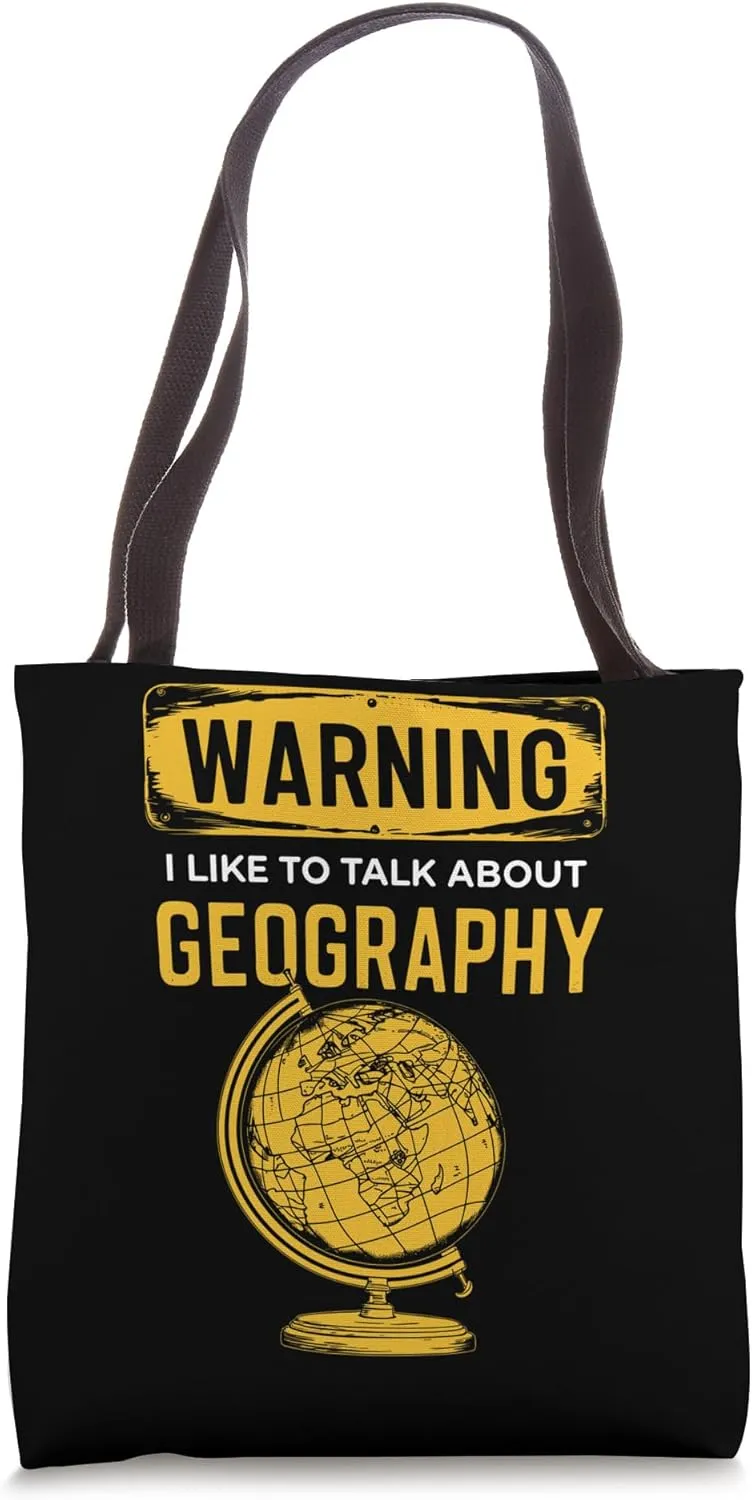 Geography Earth Science Geography Teacher Ecology Geograph Tote Bag