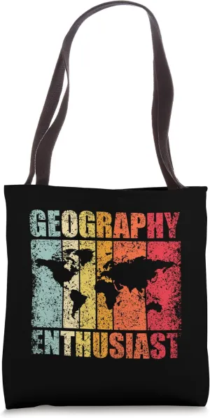 Geography Enthusiast Job Geographer Geographic Geography Tote Bag