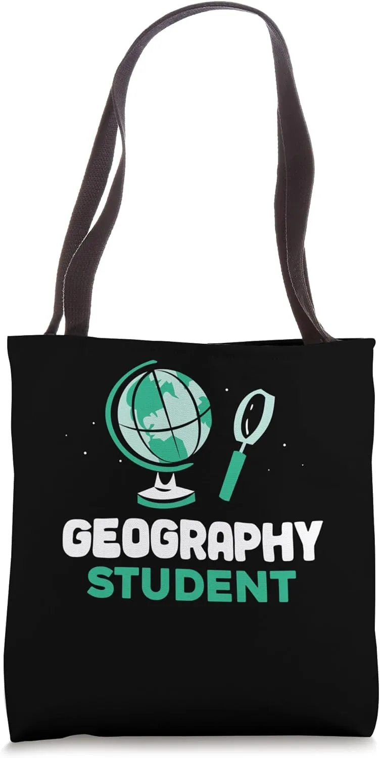 Geography Student Geographic Geographer Job Geography Tote Bag