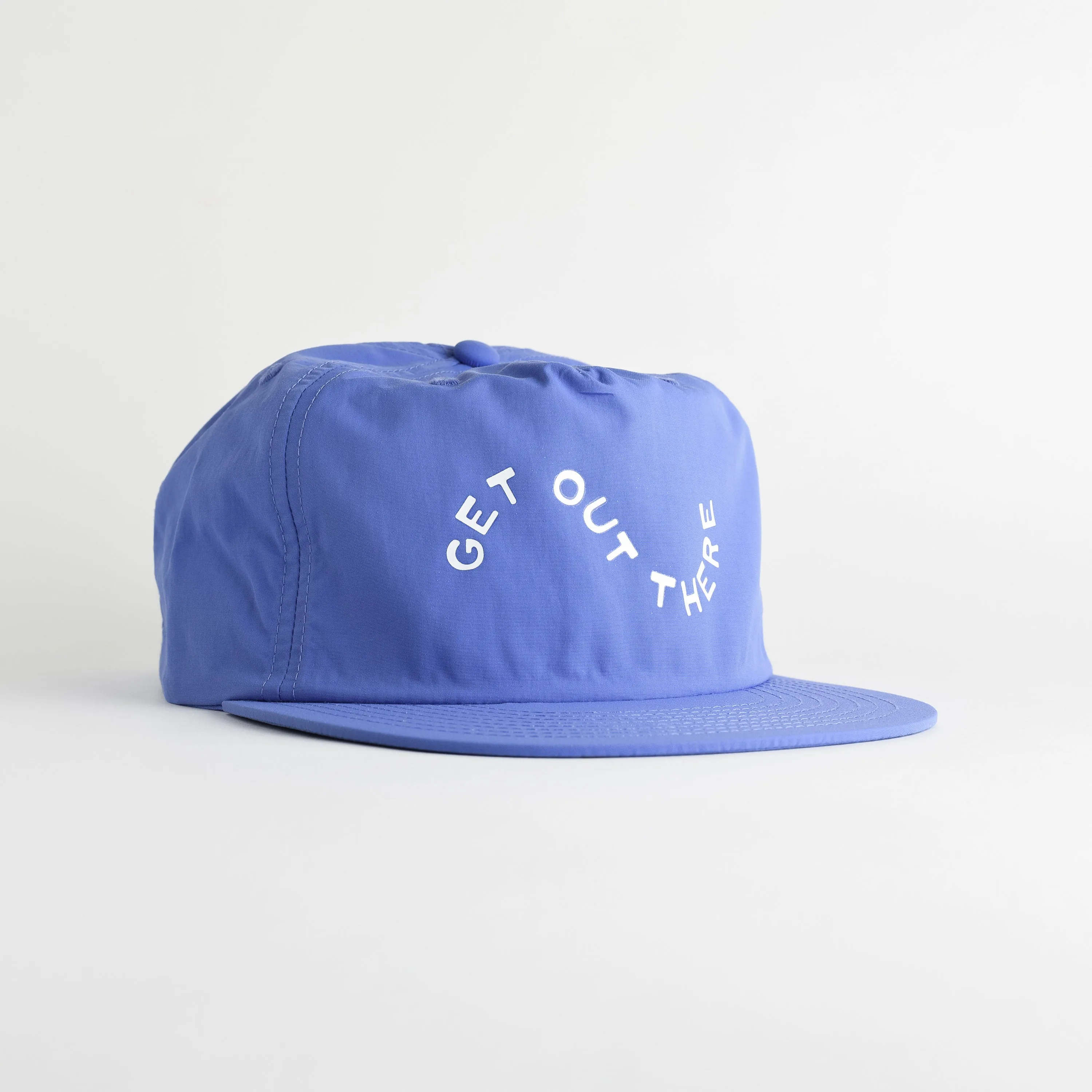 Get Out There Recycled Nylon Quick Dry Hat - lapis
