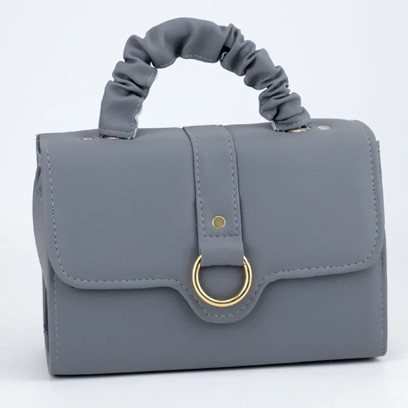 Girls Leather Handbags Small Flap Open Purse #22