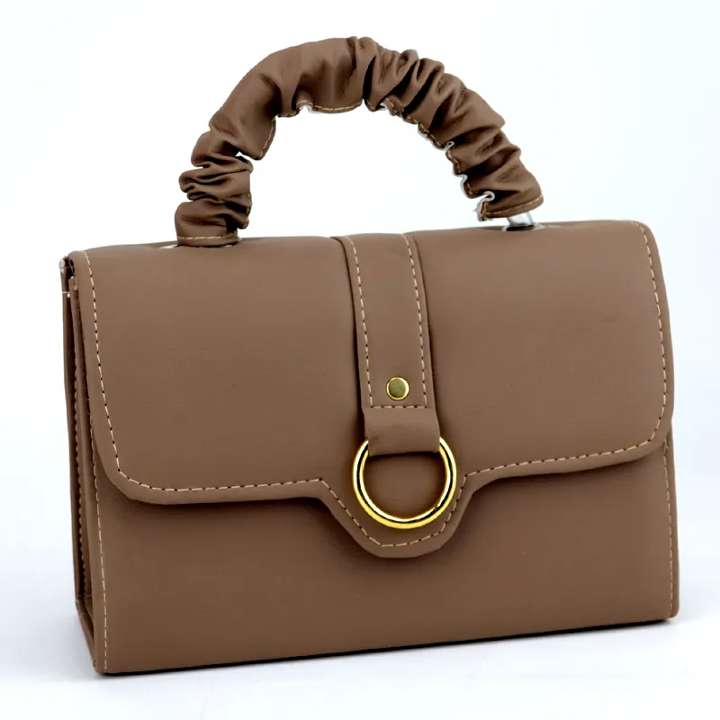 Girls Leather Handbags Small Flap Open Purse #22