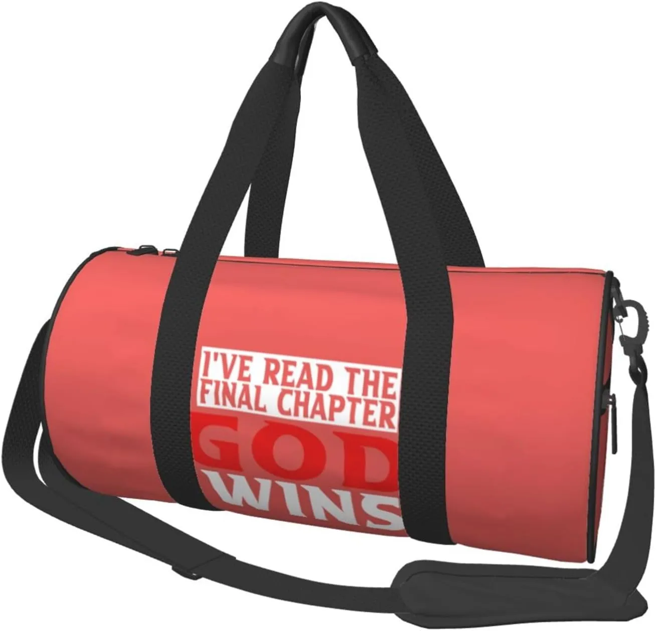God Wins I'Ve Read The Final-Chapter Duffel Bag Gym Bag Travel Sports Tote Large Foldable Beach Swim Yoga5