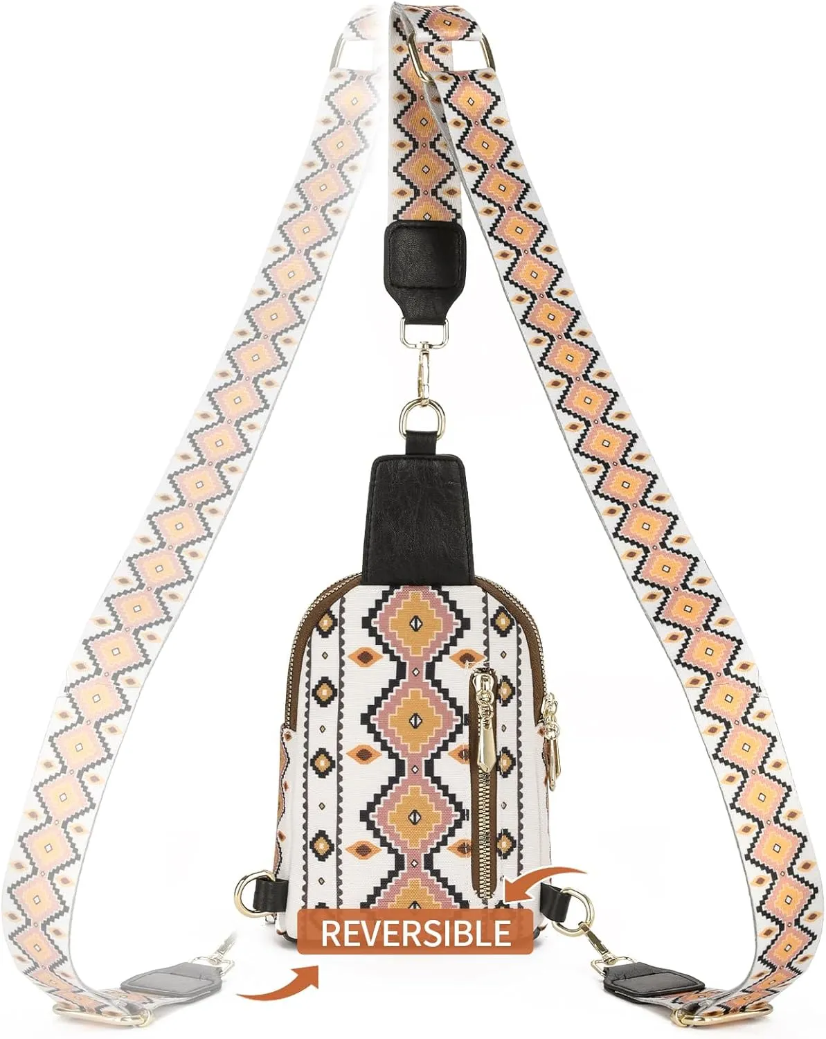 GOIACII Shoulder Bag Women Leather Sling Crossbody Bag