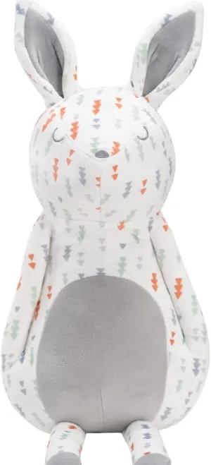 GooseWaddle Luxury Super Soft Baby Plush Animals, Ultra Comfort Material for Any Infant Nursery, Slim Legs and Easy Grab Ears for Safe Play, Machine Washable 100% Polyester (Luna/Bunny)