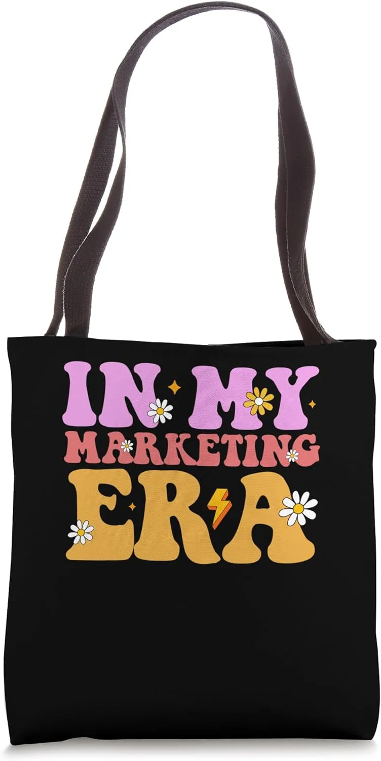 Groovy Marketing Art For Men Women Online Marketer Brand Tote Bag