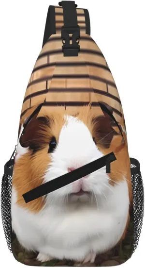 Guinea Pigs Sling Bag For Women Men Travel Hiking Backpack Crossbody Shoulder Chest Bags Casual Daypack