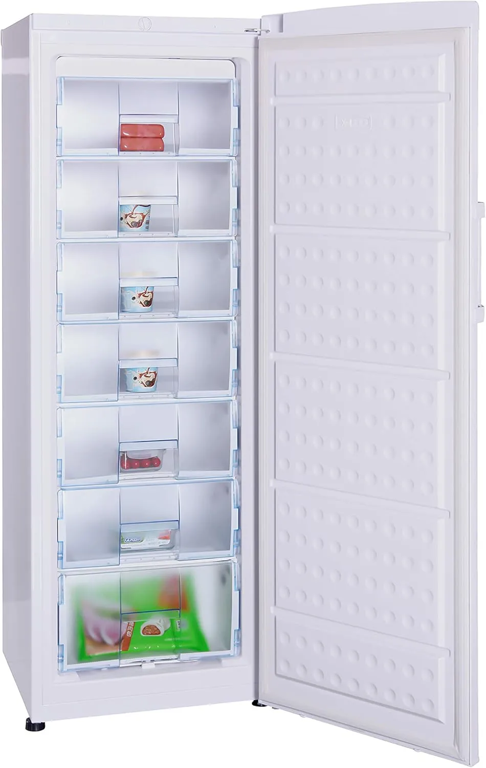 Hamilton Beach HBFRF1100, 11 cu ft, Upright Freezer, White
