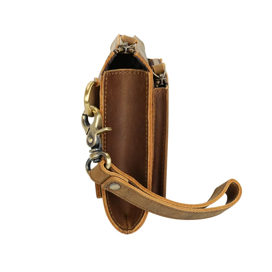 Handmade Vintage Slim Waterproof Leather Wallet