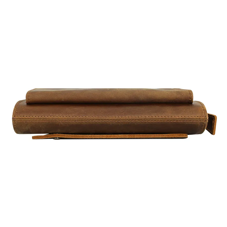 Handmade Vintage Slim Waterproof Leather Wallet