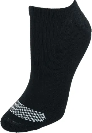 Hanes Women's Plush Comfort Toe Seam No Show Socks, 6-Pair Pack
