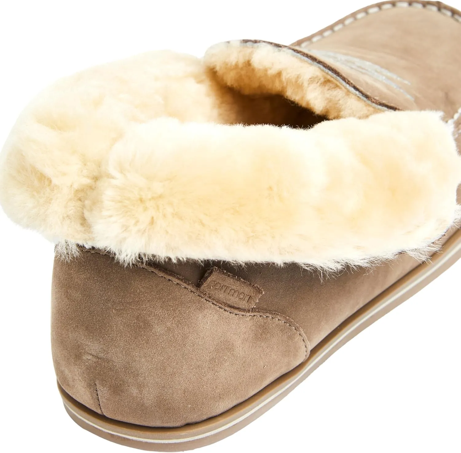 Hari Mari- Alta- Women’s Premium Nubuck Leather Indoor/Outdoor Slippers- High Pile Shearling Lining, Memory Foam Footbeds, Rubber Outsoles