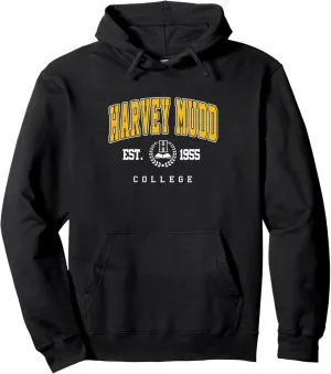 Harvey Mudd Retro University Design for Men Women Pullover Hoodie