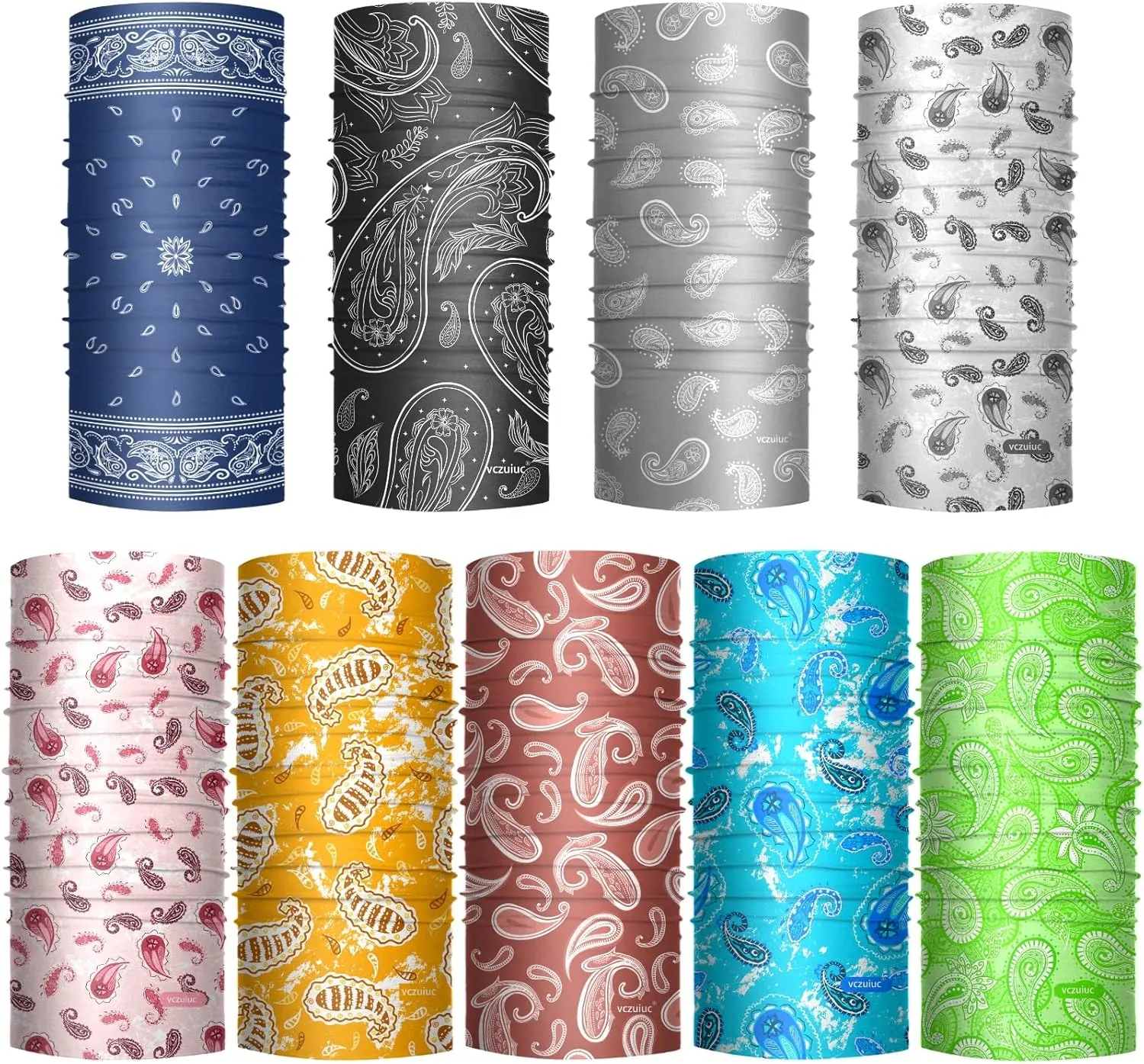 Headwear Bandana Head Wrap Face Scarf Mask Neck Warmer Balaclava for Sports