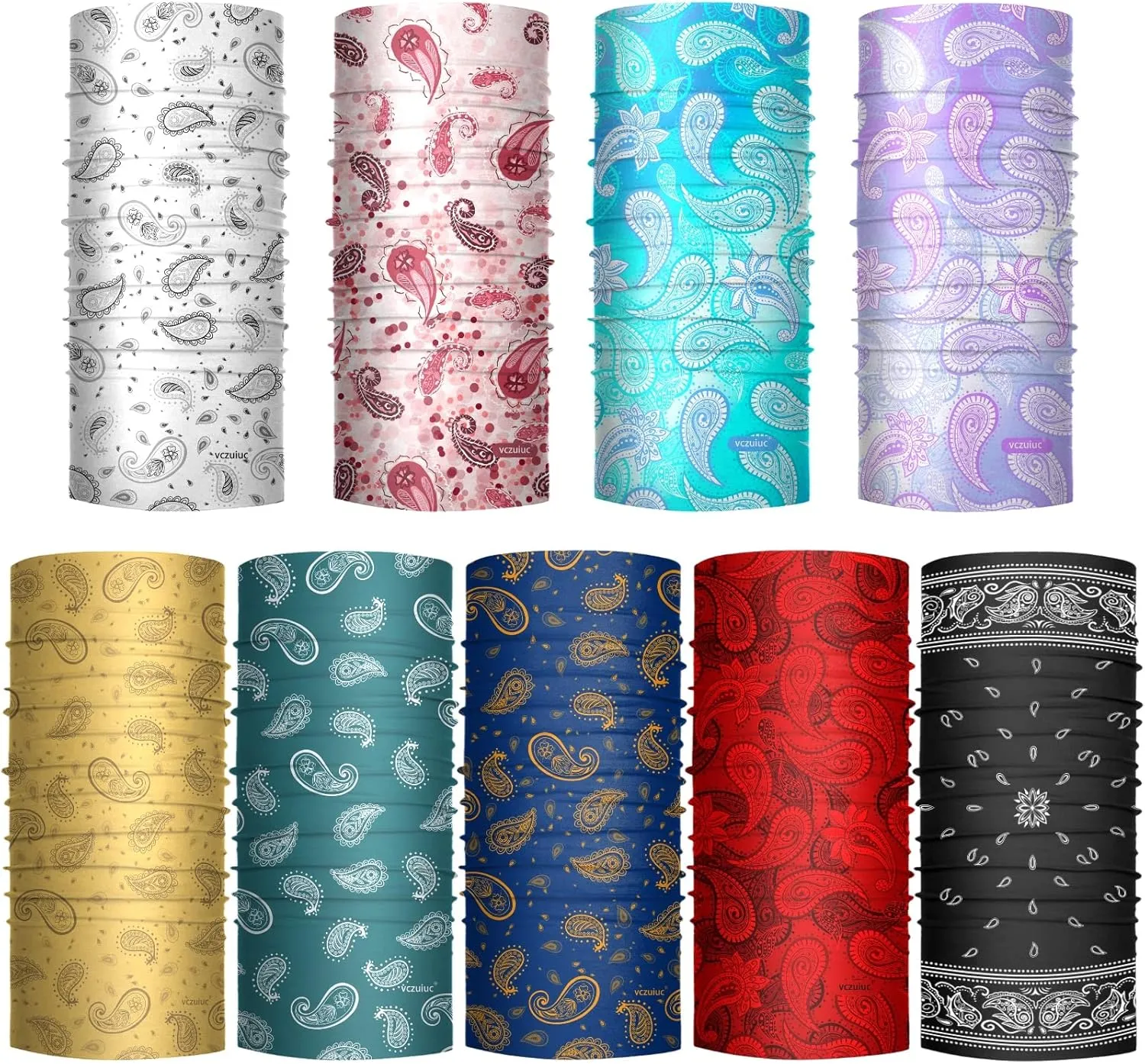Headwear Bandana Head Wrap Face Scarf Mask Neck Warmer Balaclava for Sports