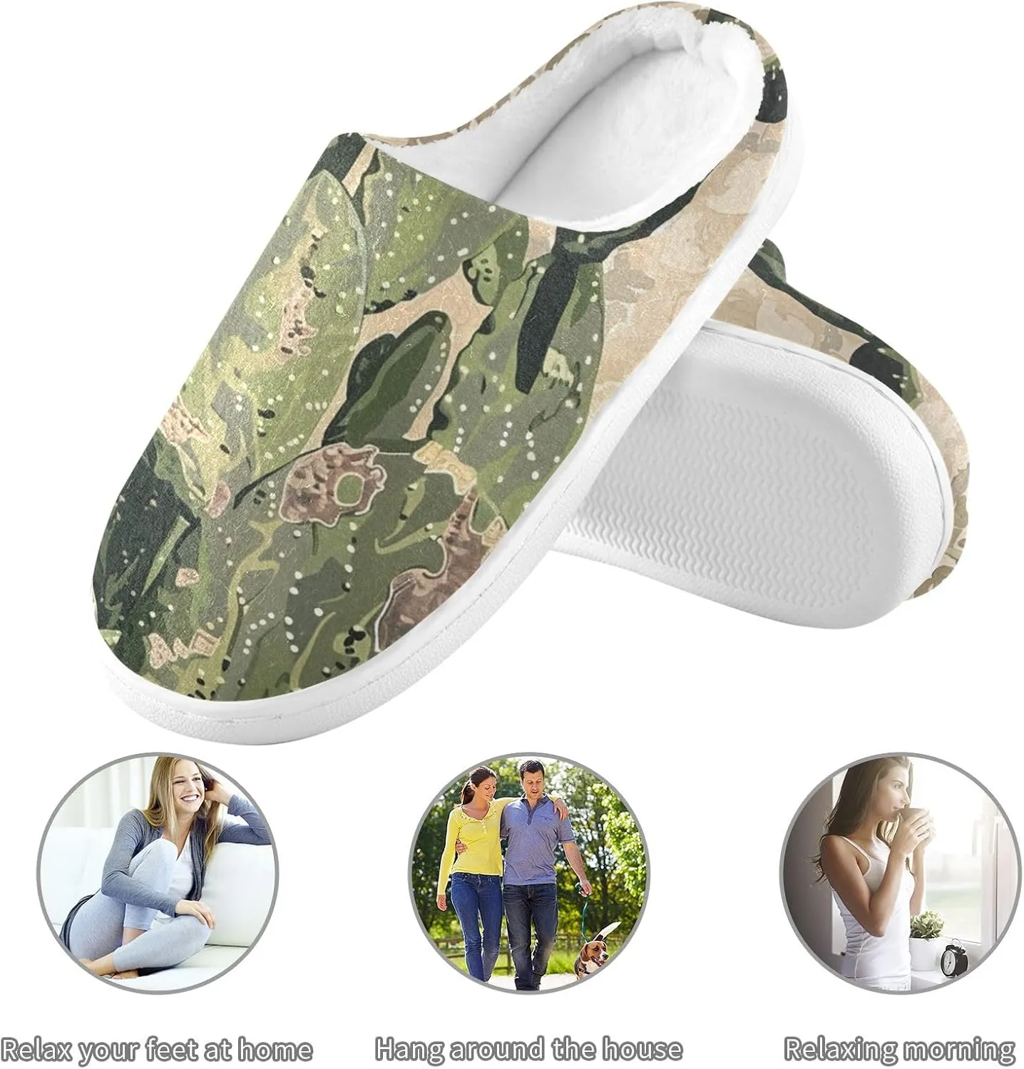 House Slippers for Women Home Shoes for Bedroom Hotel Travel Spa