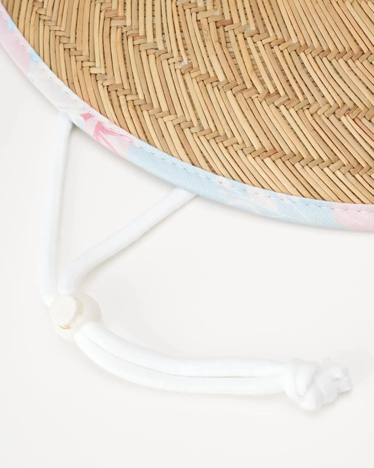 Hurley Women's Straw Hats - Real Straw Hat Medium Brim and Adjustable Chin Strap